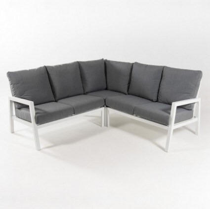 Sofá esquinero para jardín Lugano Laver 2+2