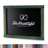 thumbnail of Kreidetafel mit Holzrahmen / Grün 70x50cm