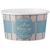 thumbnail of 100x Eisbecher aus Papier Patisserie ICE CREAM Motiv 145 ml 5oz