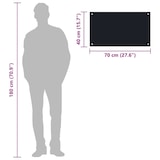 thumbnail of DELUKE® Küchenrückwand Glas - 70x40cm Schwarz Wandverklediung Küche Wandschutz Spritzschutz Herdspritzschutz Glasplatte Rückwandküche Küchenwand