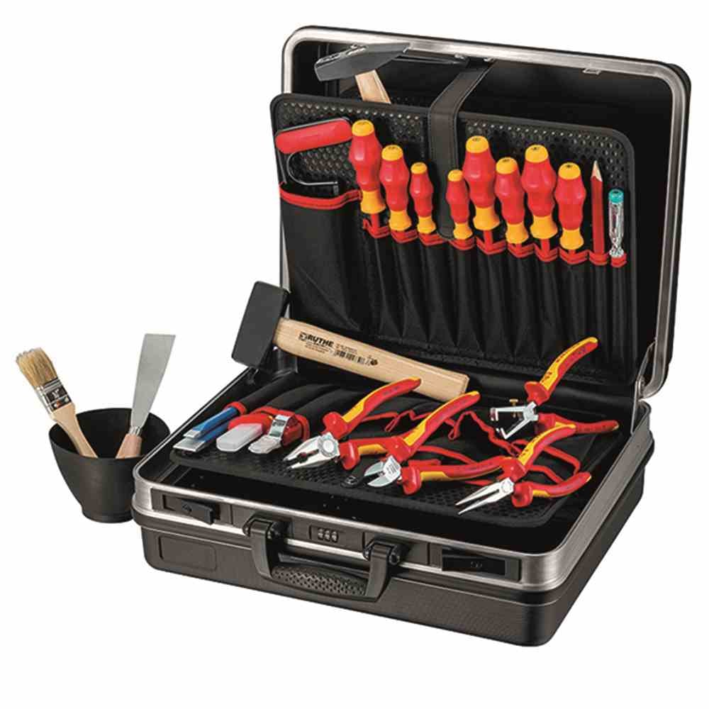 KNIPEX   Werkzeugkoffer aus stabilem ABS mit guter Ausstattung (siehe 00 21 05 LE),