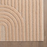 thumbnail of Teppich Esszimmer 3D Skandinavischer Boho Modern Waschbar Strapazierfähig Wohnzimmer Pflegeleicht Rosa 60x110 cm – RIGI von Kadima Design