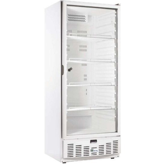 Armoire réfrigérée positive 1 porte pleine 540 L - Laquée blanche