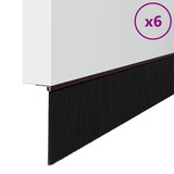 thumbnail of vidaXL Zelfklevende Deurborstels 6 pcs Bruin 100 cm Aluminium Legering