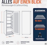 thumbnail of GastroHero Lagerkühlschrank ECO 400 336 Liter Weiß Umluftkühlung 0 bis +8 °C automatische Abtauung Gewerbe Kühlschrank