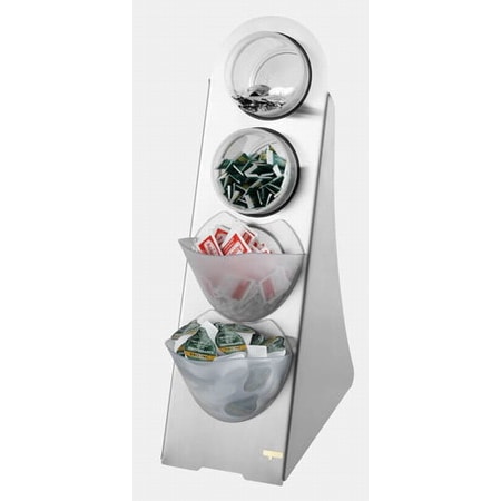 1 x Behältersystem Rack mit Edelstahl-StandFuß