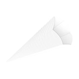thumbnail of 3D-SCHULTÜTEN,68CM HOCH,5ST.WEISS