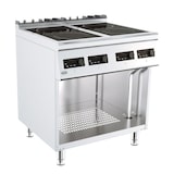 thumbnail of Combisteel elektrische inductiekookplaat met 4 kookplaten en 400V