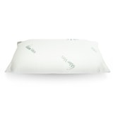 thumbnail of Aloe Vera Kissen 2 Bezüge 40x80 | Visco/Memory Schaum | Ergonomisches Kopfkissen, bequem, druckentlastend, stützend, waschbarer Aloe Vera Kissenbezug