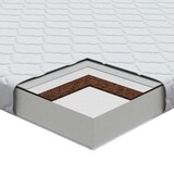 thumbnail of vidaXL Matras met Kokoslaag Wit 200 x 160 cm PU Schuim