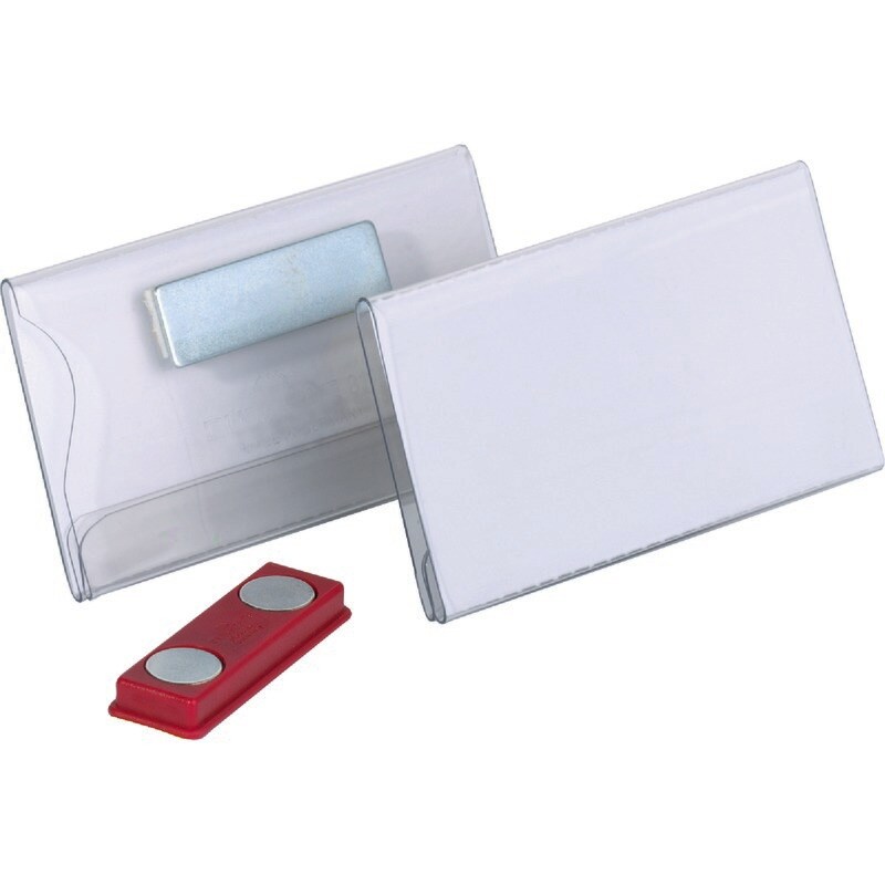 DURABLE Namensschilder mit Magnet, Packung: 25 Stück