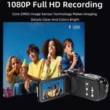 thumbnail of Caméscope Numérique HD 1080P Vision Nocturne Écran Tactile Zoom Puissant Noir YONIS