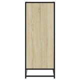 thumbnail of vidaXL Schuhschrank Sonoma Eiche 75x38x97,5 cm Holzwerkstoff Metall