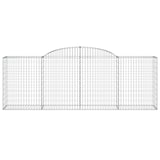 thumbnail of vidaXL Gabionen mit Hochbogen 12 Stk 300x50x100/120cm Verzinktes Eisen