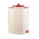 thumbnail of Contenitore per alimenti in polietilene con sfiato e rubinetto - 25 LT.