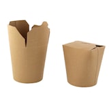 thumbnail of ECOLOMIQUE - 50 Pcs - Pot carton rond kraft - 750 ml, 10 cm, Hauteur: 9,8 cm - ECO210ASWOK26