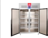 thumbnail of Gasfrit - Armario frigorifico refrigerado 2 puertas de acero inoxidable, tropicalizado clase  C. 1240 x 760 x2010 mm