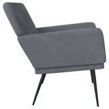 thumbnail of vidaXL Sitzbank Dunkelgrau 108x79x79 cm Samt
