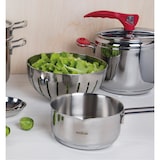 thumbnail of Excelsa Schnellkochtopf Professional Cook Stahl 5 Lt Silber Und Rot