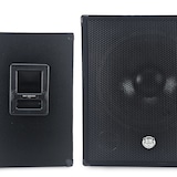thumbnail of Caisson de basse Subwoofer 18" passif BM SONIC BMS-SUB18-P - 1000W Max - Boomer 46cm - Speakon + Jack 6,3 mm + fiche Bananes