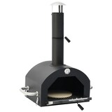 thumbnail of vidaXL 3-in-1 Outdoor-Pizzaofen & Grill Schwarz