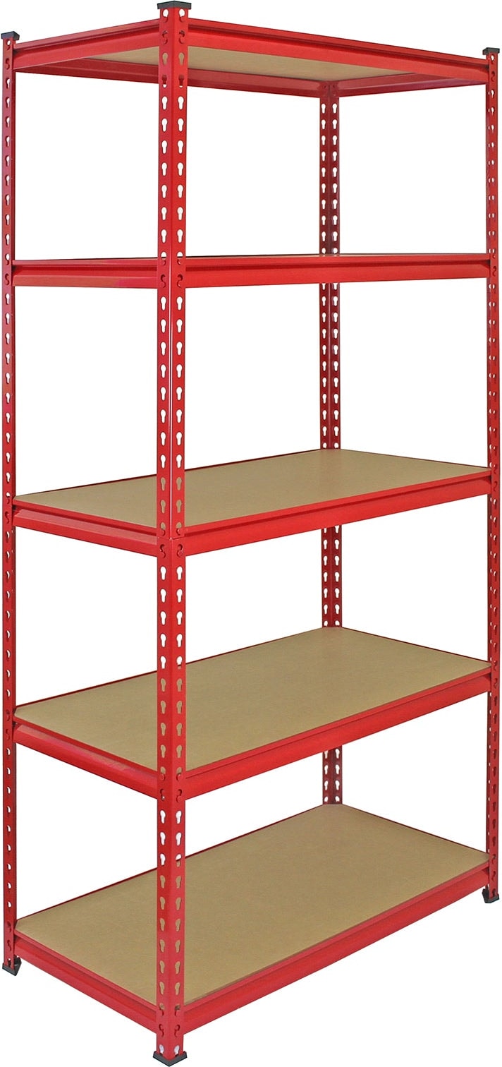 Monster Racking Z-Rax Stellingkast - 183x90x45cm - Rood | Makro