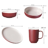 thumbnail of Ritzenhoff & Breker JASPER Kombiservice beere 16-teilig