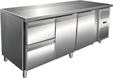 thumbnail of Edelstahl Kühltisch Kühltheke 2 Schubladen/ 2 Türen 231 L -2/+8°C Umluftkühlung