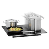 thumbnail of Roestvrijstalen glaskeramische inductiekookplaat, inbouw, 4 x (Ø)220 mm, 7200 W, 220 V - 400 V