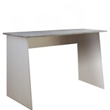 thumbnail of VCM Schreibtisch Masola Weiß / Beton-Optik H. 74 x B. 110 x T. 50 cm