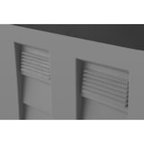 thumbnail of Cache Poubelles 2 portes Gris - Tri sélectif Extérieur - Abri Poubelle Design pour Terrasse et Jardin 1500L INTEC