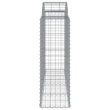 thumbnail of vidaXL Gabionen mit Hochbogen 10Stk. 200x50x120/140cm Verzinktes Eisen
