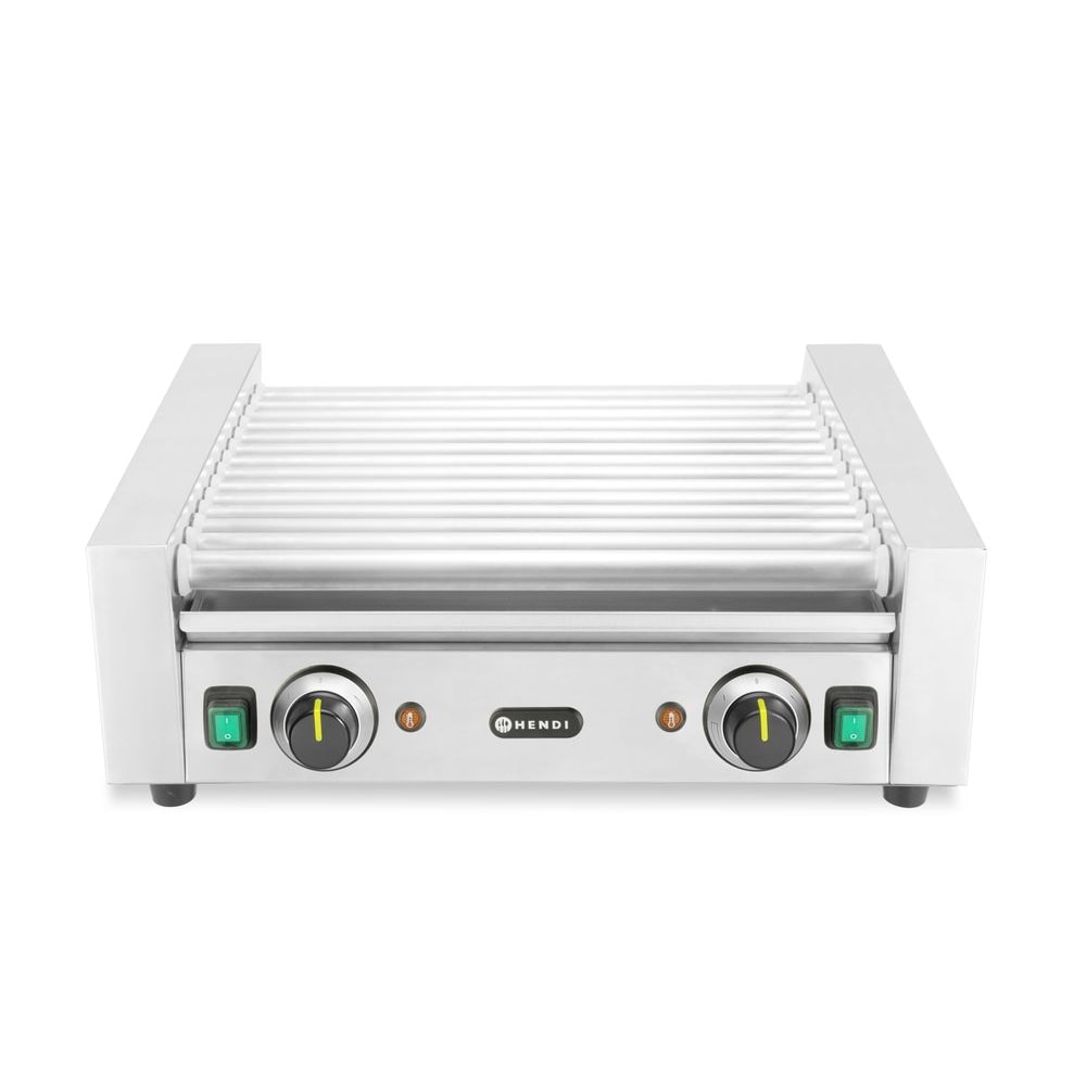 HENDI Worstrolgrill - 2 zones, 230V/1230W, 566x640x(H)192mm