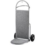 thumbnail of Carro de equipaje Bolero fabricado en acero inoxidable con perchero y capacidad de carga hasta 150 kg.