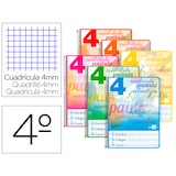 thumbnail of Cuaderno Espiral Liderpapel Cuarto Pautaguia Tapa Blanda 40H 75Gr Cuadro Pautado 4Mm C Olores Surtidos