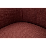 thumbnail of Mauro Ferretti - poltrona girevole siena bordeaux cm 83,5x66x80 (seduta altezza cm 42) - 142866000B