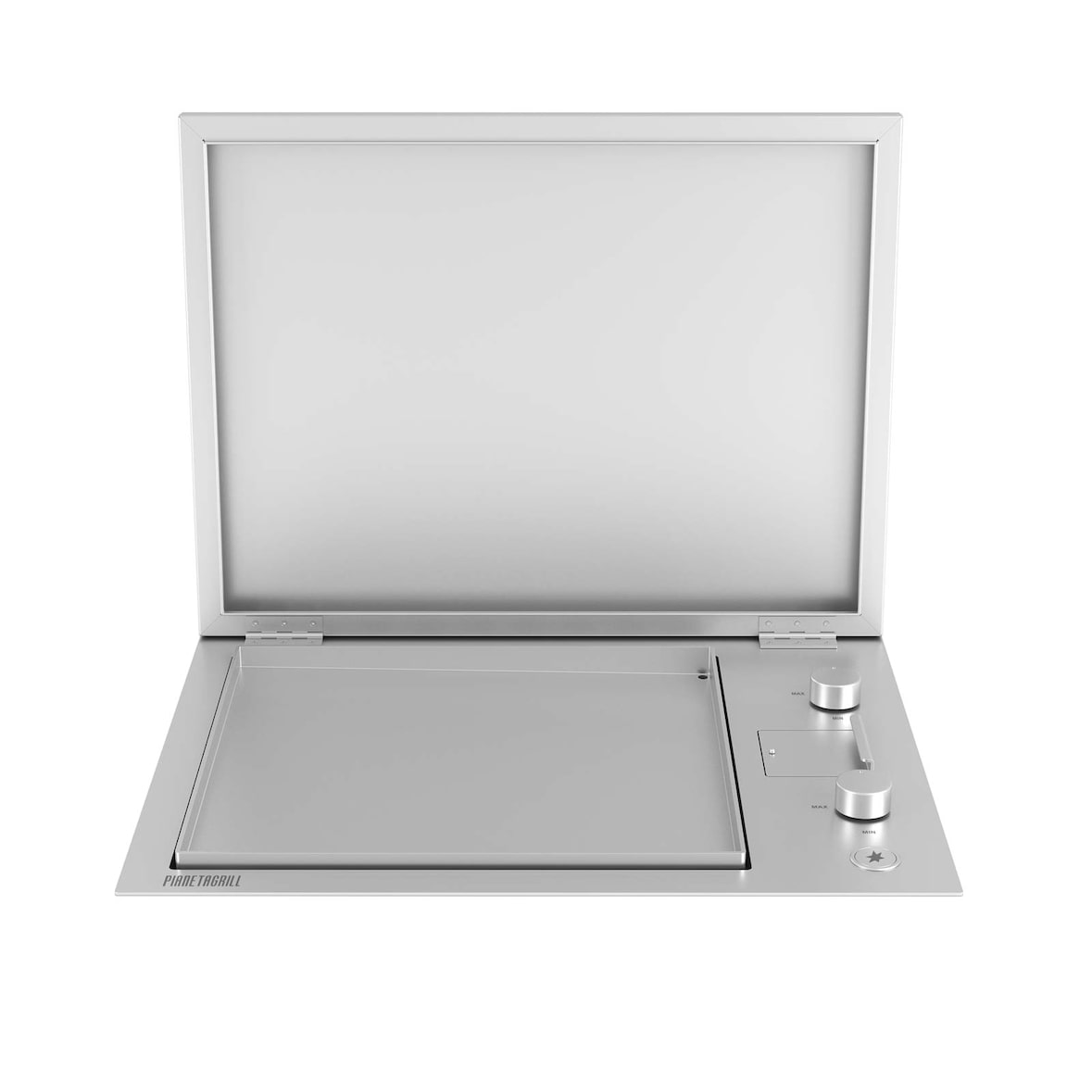 BBQ INCASSO a gas Pianeta Grill  piastra teppanyaki piano di cottura 440X490