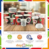 thumbnail of DayBays 2000 Stk. Kaffeebecher 12oz/300ml Ø9cm " Coffee To Go Becher " Pappe mit PE-beschichtet