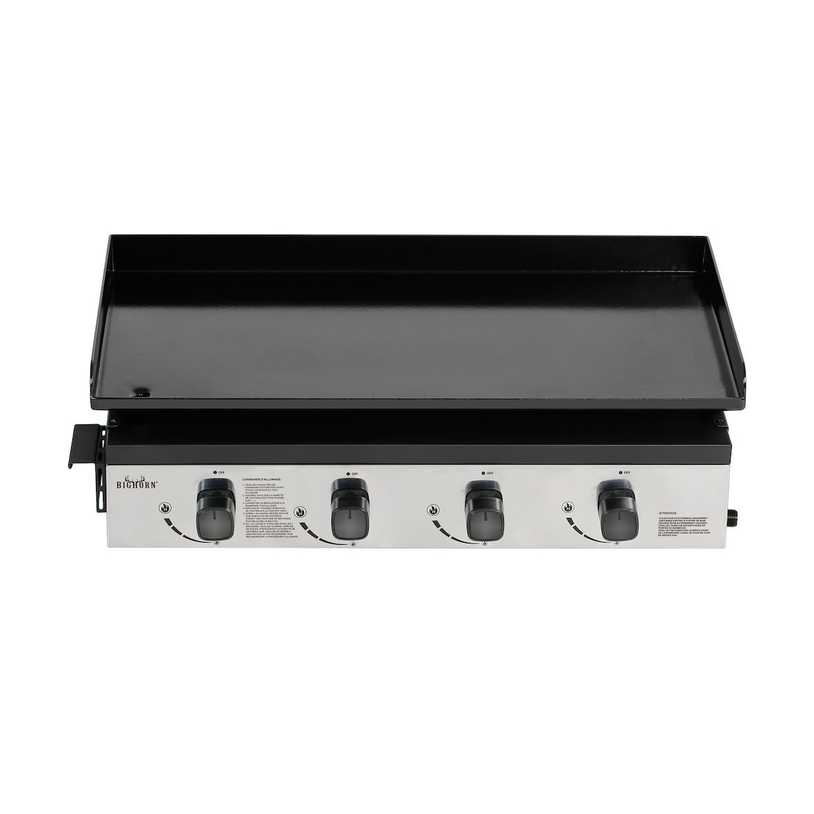 Bighorn Plancha Grill - Gasbarbecue – Tabletop – Draagbaar – 4 Branders