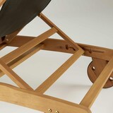 thumbnail of 2er-Set Sonnenliegen aus schwarzem Eukalyptusholz - Oviala