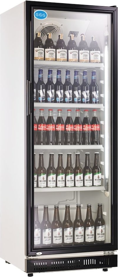 Kühlschrank mit Glastür