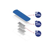 thumbnail of Tear & Wear Wasserabweisende blaue detektierbare pflaster 25 x 72 mm - Schachtel 5x 40pcs