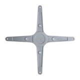 thumbnail of Bolero Tischfuß Mit Fußkreuz Gebürstetes Aluminium 68Cm Hoch