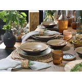 thumbnail of CreaTable Neapel Sand Tellerset 16-tlg Steinzeug