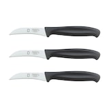 thumbnail of METRO PROFESSIONAL Cuchillo pelador Utility knives, acero inoxidable, 7,5 cm, negro, 3 unidades