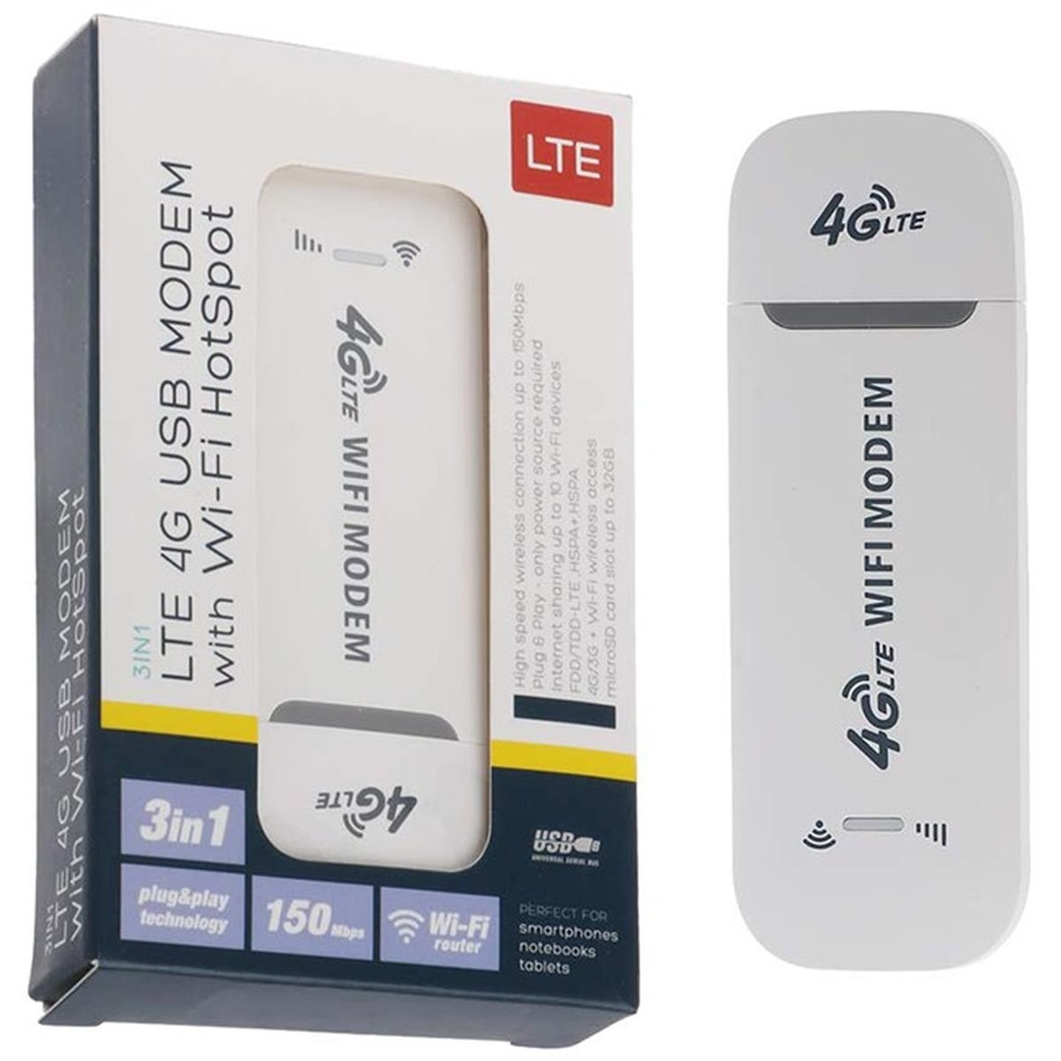 Modem Usb Lte 4g Con Hotspot Wifi Router Wireless Chiavetta Internet Key