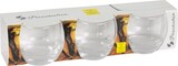 thumbnail of TABLE PASSION 3er-Set Bechergläser niedrige Form Barrel 34cl Rond Barrel Transparent Glas 8 cm x8cm PASABAHCE