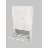 thumbnail of Web Furniture ONDA Scarpiera 3 Ribalte bianco lucido