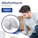 thumbnail of Vioks Abluftschlauch PVC flexibel Ø 150 mm 5m weiß für Dunstabzugshaube Klimaanlage