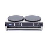 thumbnail of Crêpière double - 2x40cm - Fonte - Thermostat réglable - Maxima